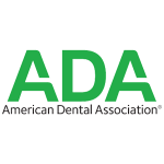 ada American Dental Association (ADA) logo.