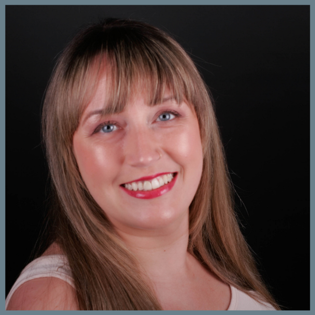 sarah-f Portrait of Sarah F, registered dental hygienist certified in EMS, laser therapy, and local anesthesia at Kellogg & Latz Dentistry.